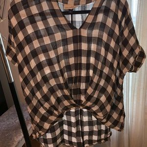 flannel top